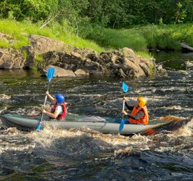 Сплав по реке Шуя на байдарках