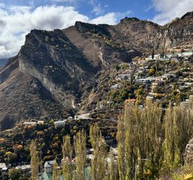 Гуниб - село парящее в облаках и Салтинский водопад.