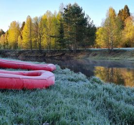 Сплав на рафтах по реке Узола. Нижегородская область