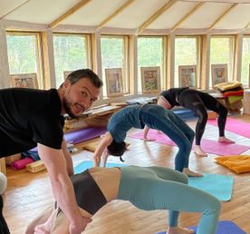 Йога, мир, май (Подмосковье)