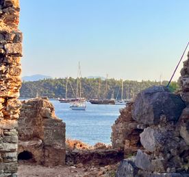 Круиз на парусной яхте по Средиземке. Турецкая Ривьера.