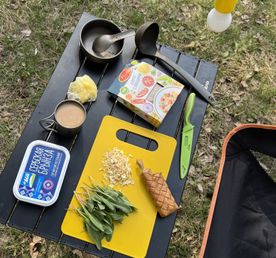 Заказник Цна и Змеиный камень с палатками, Московская область