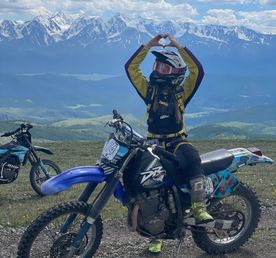 Эндуро тур лайт на Алтай. с. Акташ