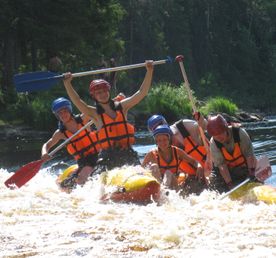 Сплав по реке Шуя на рафтах, 7 дней