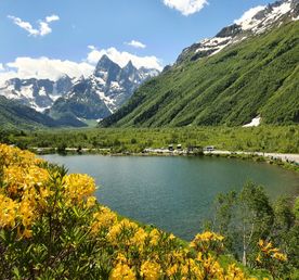 Безумно влюбленный тур в Домбай