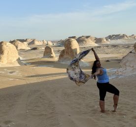 Белая и чёрная пустыни - романтика и восторг