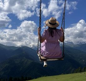 Тур в горы Грузии. Горная Сванетия. Снежные вершины, водопады, каньоны, пещеры