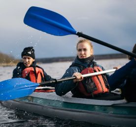 На байдарках по островам Вуоксы