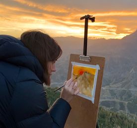 Краски Дагестана: творчество в горах