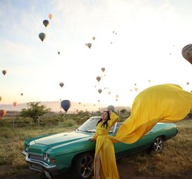 авторский фото тур в Каппадокию, фотосессии, кабиолеты, платья