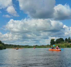 Однодневный сплав на байдарках по реке Клязьма