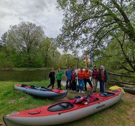 Однодневный сплав на байдарках по реке Истра