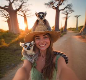 Мадагаскар - Остров приключений: Лемуры. Баобабы. Загадочные леса.