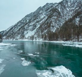 Зимняя Катунь