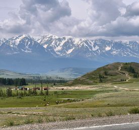 Велопоход Алтайский Марс и ледники Актру