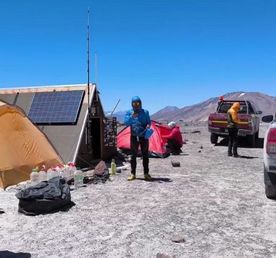 Восхождение на Охос-дель-Саладо, 16 дней