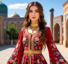 Авторская Узбекистанская кругосветка с востока на запад: от Риштана до Хивы