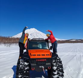 По Камчатке на вездеходе: к вулканам Авачинского перевала