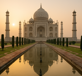Агра в Тадж-Махал + Вриндаван