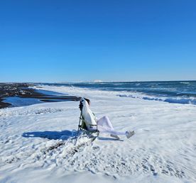 Мыс Маячный, скалы Три брата и Халактырский пляж