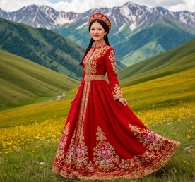 По следам караванов Великого шелкового пути с Хивой:Узбекистан и Киргизия с внутр.а/б