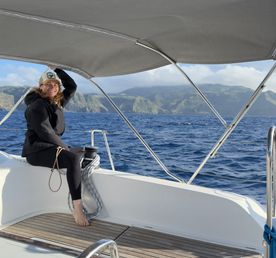 Вулканы и киты. Круиз на огромной премиум яхте по Канарским островам