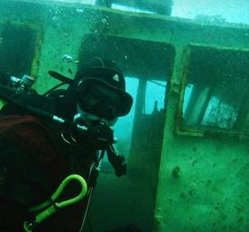 Заполярный дайвинг в фьорде