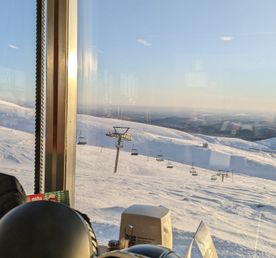 По горнолыжным трассам За Полярным кругом