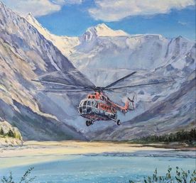 Пленэр под Белухой