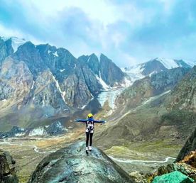 Долина Актру и цветение Маральника