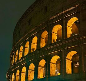 Вечерний Рим: площади и термы