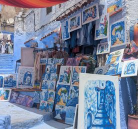 Сказочный Голубой город Шефшауэн