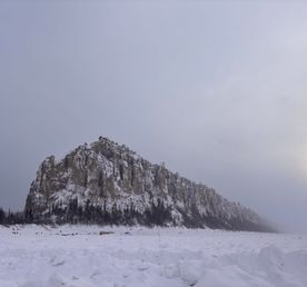 Зимние Ленские столбы