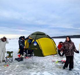 Зимняя Охота на Сахалинскую Корюшку/Навагу
