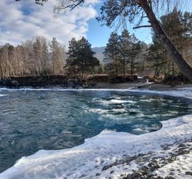 Зимние зарисовки Чуйского тракта