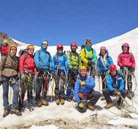 Восхождение на гору Казбек со стороны Грузии (5033 метра)