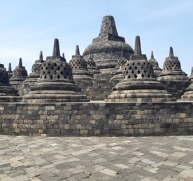 Рассвет на вулкане,храм Боробудур и храм Прамбанан