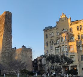 Старый город и современный Баку - в деталях