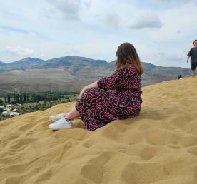 Сулакский каньон из Каспийска, катание по Чиркейскому водохранилищу, Бархан Сарыкум.