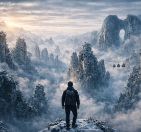 Новогодний тур в горы Аватара!