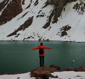 Озеро Маншук на высоте 3600 м н.у.м.