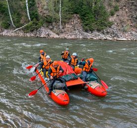 Активный сплав по реке Зилим с порогом Кысык!