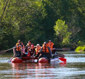 Сплав по красивейшей реке в солнечной Башкирии - Юрюзань.