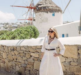 Island Hopping Tour . Афины-Санторини- Миконос