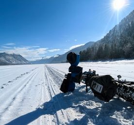 Велотур Зимний Горный Алтай. Телецкое озеро