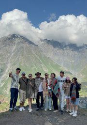 Казбек и конная прогулка в горах