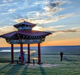 Калмыкия в пору цветения тюльпанов + тропою сайгака