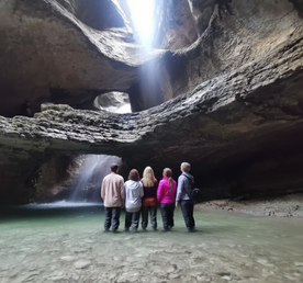 Аул призрак Гамсутль и Салтинский подземный водопад. Все включено.