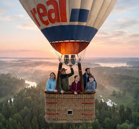 Семьей в Карелию. Комфорт тур: Воздушный шар, Кижи, Ретропоезд, Рускеала, Шхеры