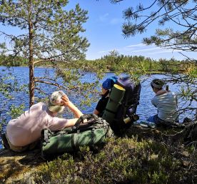 Скальные озера Карелии. Пеший поход с палатками из Санкт-Петербурга